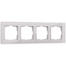 Изображение Рамка на 4 поста Favorit (дымчатый,стекло) W0041117